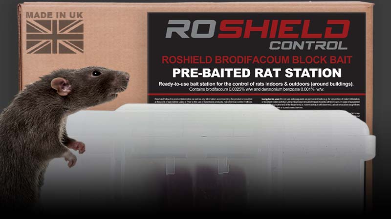 Roshield 600g Wax Block Bait for Rat & Mouse Killer Poison Control